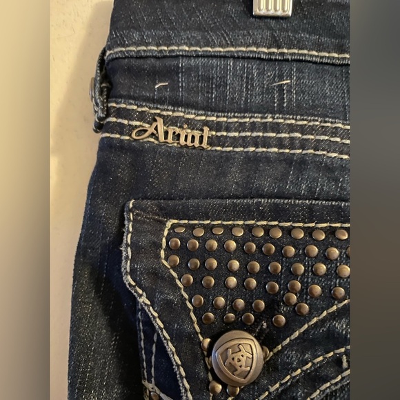 ARIAT Ruby Jeans Dark Wash Size 27R - Picture 12 of 16